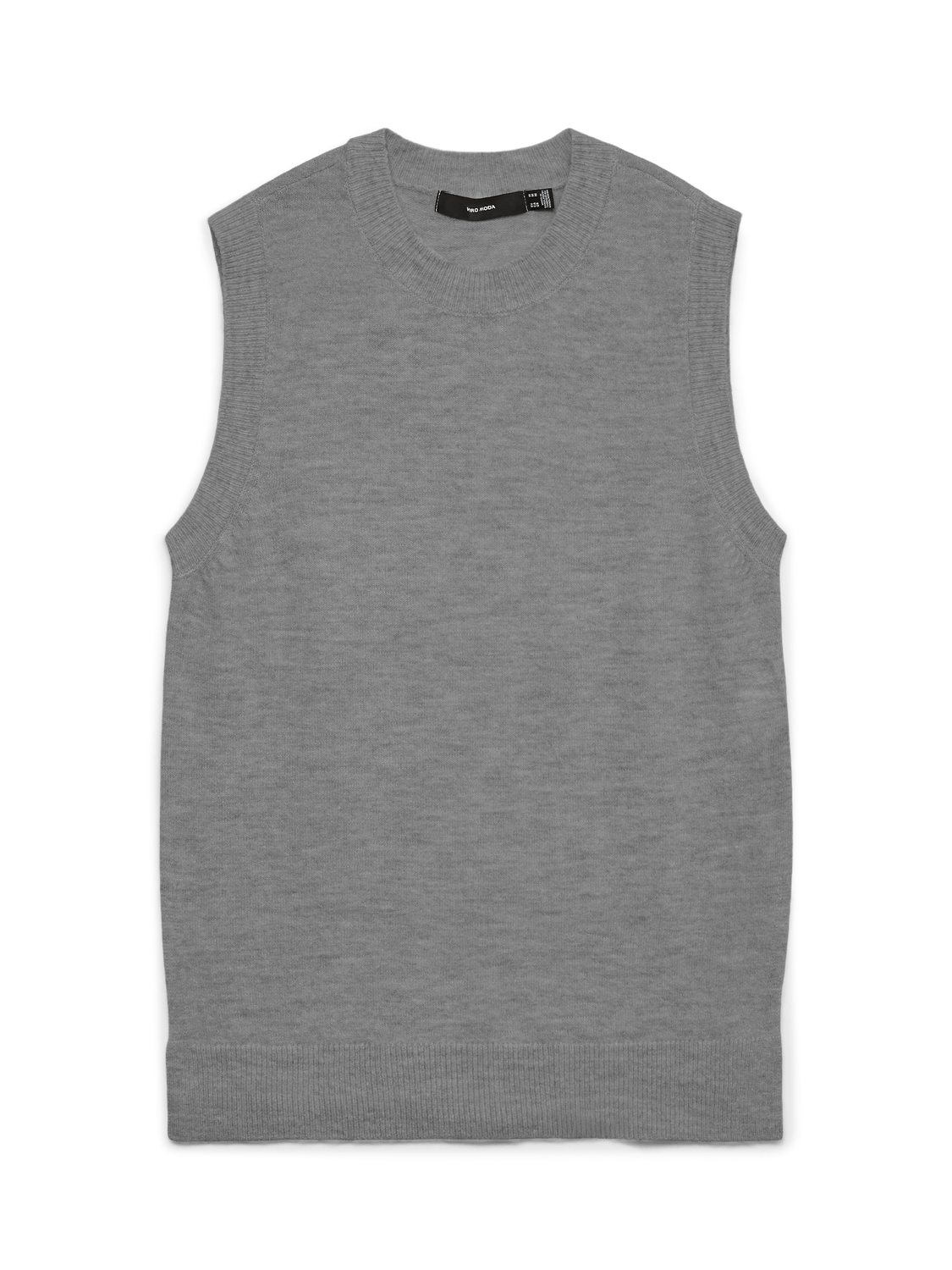 VMLEFILE Pullover - Medium Grey Melange - VERO MODA & VILA Bergvik